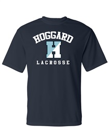  Hoggard Lacrosse Short Sleeve Navy Performance T - Orders due Wednesday, January 25, 2023